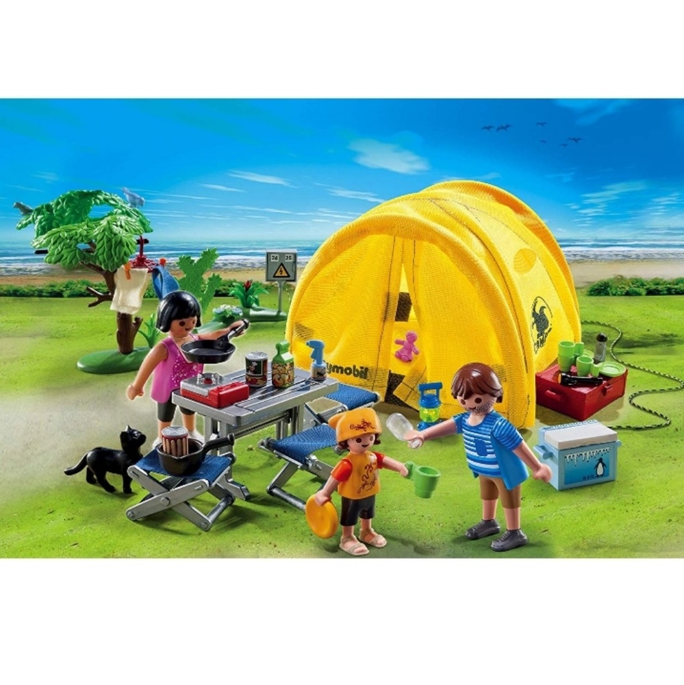LAST 1 Playmobil Family Camping Trip Coloring Book - Picture 2 of 6